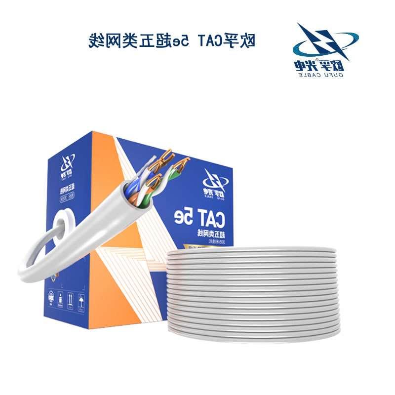 天津U / UTP双CAT 5E BC LSZH双绞线安装电缆